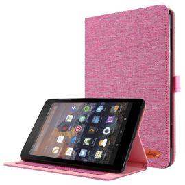 FABRIC Zaklápací obal pre Amazon Kindle Fire HD 10 ružový