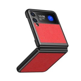 GRAIN Plastový kryt Samsung Galaxy Z Flip 3 5G červený