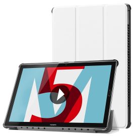 Zaklápací obal Huawei MediaPad M5 10.8"  / M5 10.8" Pro biely