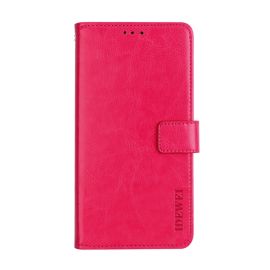 IDEWEI Peňaženkový kryt HTC Desire 20 Pro ružový