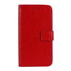 IDEWEI Peňaženkový kryt Huawei P50 Pro červený