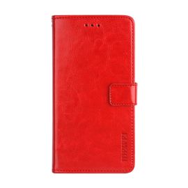 IDEWEI Peňaženkový kryt Xiaomi Redmi Note 11 Pro červený