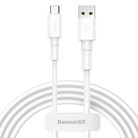 BASEUS MINI WHITE kábel USB Typ-C 1m biely