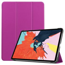 LEATHER Zaklápací obal Apple iPad Air 5 (2022) / 4 (2020) fialový