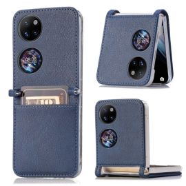 LITCHI Ochranný kryt Huawei P50 Pocket modrý