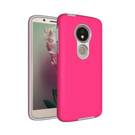 HYBRID Ochranný obal Motorola Moto G6 Play ružový