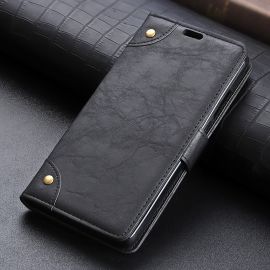 PRESTIGE Peňaženkový obal Motorola Moto E5 čierny
