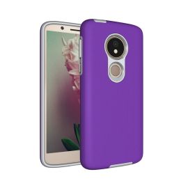 HYBRID Ochranný obal Motorola Moto G6 Play fialový