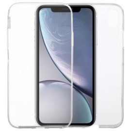 Ochranný obojstranný obal Apple iPhone XR priehľadný