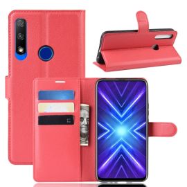 LITCHI Peňaženkový kryt Huawei P Smart Z červený