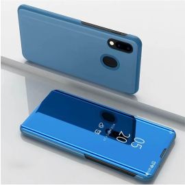 MIRROR Zaklápací kryt Samsung Galaxy A40 modrý