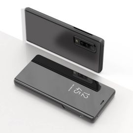 MIRROR Zaklápací kryt Samsung Galaxy A50 čierny