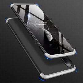 360° Ochranný obal Samsung Galaxy A50 čierny-strieborný