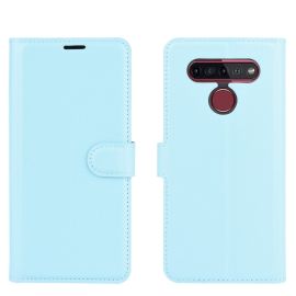 LITCHI Peňaženkový kryt LG K41s / LG  K51s modrý