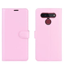LITCHI Peňaženkový kryt LG K41s / LG  K51s ružový
