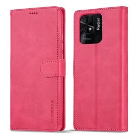 IMEEKE Peňaženkový kryt Xiaomi Redmi 10C ružový