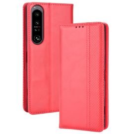 BUSINESS Peňaženkový kryt pre Sony Xperia 1 IV 5G červený