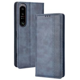 BUSINESS Peňaženkový kryt pre Sony Xperia 1 IV 5G modrý