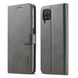IMEEKE Peňaženkový kryt Samsung Galaxy M53 5G šedý