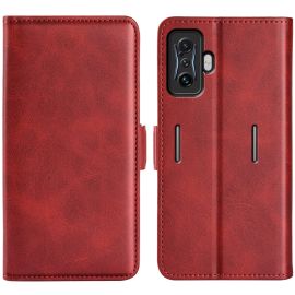 SIDE Peňaženkové puzdro pre Xiaomi Poco F4 GT červené