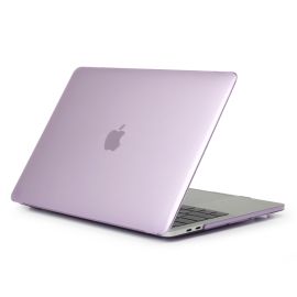 CRYSTAL Plastový kryt pre MacBook Air 13" A1932 / A2179 / A2337 fialový