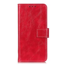 RETRO Peňaženkový obal Xiaomi Poco F4 GT červený