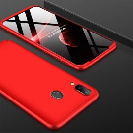 360° Ochranný obal Samsung Galaxy M20 červený