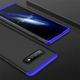 360° Ochranný obal Samsung Galaxy S10 Plus čierny (modrý)