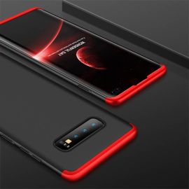 360° Ochranný obal Samsung Galaxy S10 Plus čierny (červený)