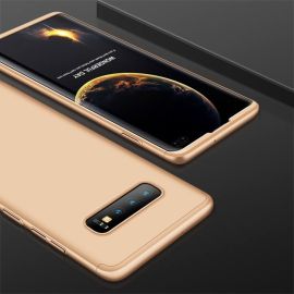 360° Ochranný obal Samsung Galaxy S10 Plus zlatý