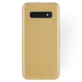  SHINING Ochranný obal Samsung Galaxy S10 Plus zlatý