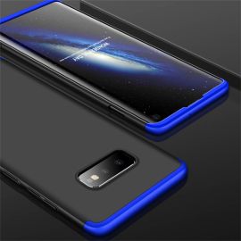 360° Ochranný kryt Samsung Galaxy S10e čierny-modrý