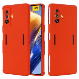 RUBBER Ochranný kryt Xiaomi Poco F4 GT červený