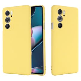 RUBBER Ochranný kryt Motorola Edge 30 Pro žltý