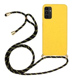 ROPE Kryt so šnúrkou Samsung Galaxy A13 žltý