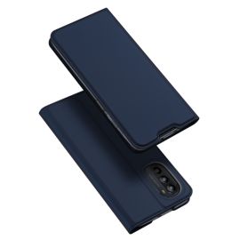 DUX Peňaženkový kryt Motorola Moto G52 modrý