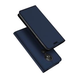 DUX Peňaženkový obal Motorola Moto E5 Play modrý