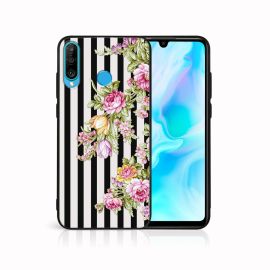 zadný kryt Kryty na mobil - MY ART Ochranný obal Huawei P30 Lite STRIPS (176)