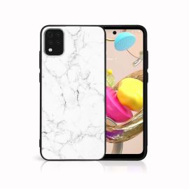 zadný kryt LG K42 / K52 / K62 - MY ART Ochranný kryt pre LG K42 WHITE MARBLE (144)