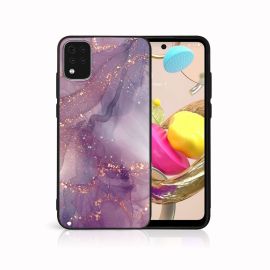 zadný kryt LG K42 / K52 / K62 - MY ART Ochranný kryt pre LG K42 PURPLE (148)