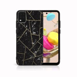 zadný kryt LG K42 / K52 / K62 - MY ART Ochranný kryt pre LG K42 POLYGONAL (150)