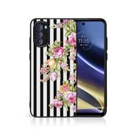 MY ART Ochranný kryt pre Motorola Moto G31 / G41 STRIPS (176)