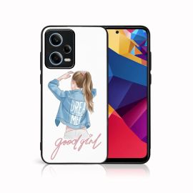 zadný kryt Xiaomi - MY ART Ochranný kryt Xiaomi Redmi Note 12 Pro 5G GOOD GIRL (130)
