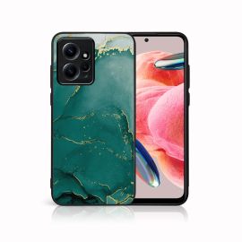zadný kryt Xiaomi Redmi Note 12 - MY ART Ochranný obal Xiaomi Redmi Note 12 GREEN MARBLE (145)