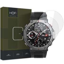 sklo / fólia Príslušenstvo k smart hodinkám - HOFI PRO+ 2x Ochranné sklo pre Xiaomi Amazfit T-Rex 3