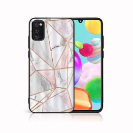 zadný kryt Samsung Galaxy A41 - MY ART Ochranný obal pre Samsung Galaxy A41 PINK MARBLE (143)