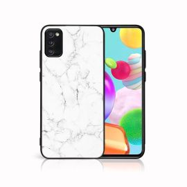 zadný kryt Samsung Galaxy A41 - MY ART Ochranný obal pre Samsung Galaxy A41 WHITE MARBLE (144)
