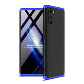obojstranný kryt, zadný kryt Samsung Galaxy S10 Lite - 360° Ochranný kryt Samsung Galaxy S10 Lite čierny-modrý