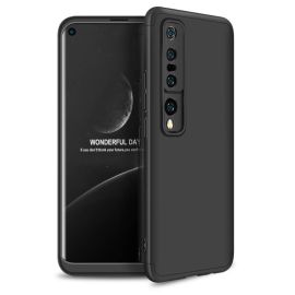 obojstranný kryt, zadný kryt Xiaomi - 360° Ochranný kryt Xiaomi Mi 10 Pro čierny