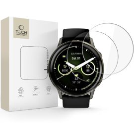 sklo / fólia Príslušenstvo k smart hodinkám - TECH-PROTECT HYDRO FLEX+ 2-PACK Ochranná fólia pre Garmin Venu 4 45mm